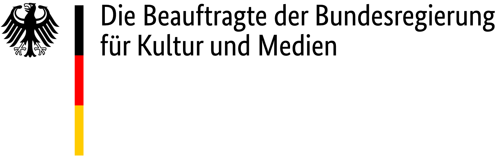 Die Beauftragte der Bundesregierung für Kultur und Medien Logo