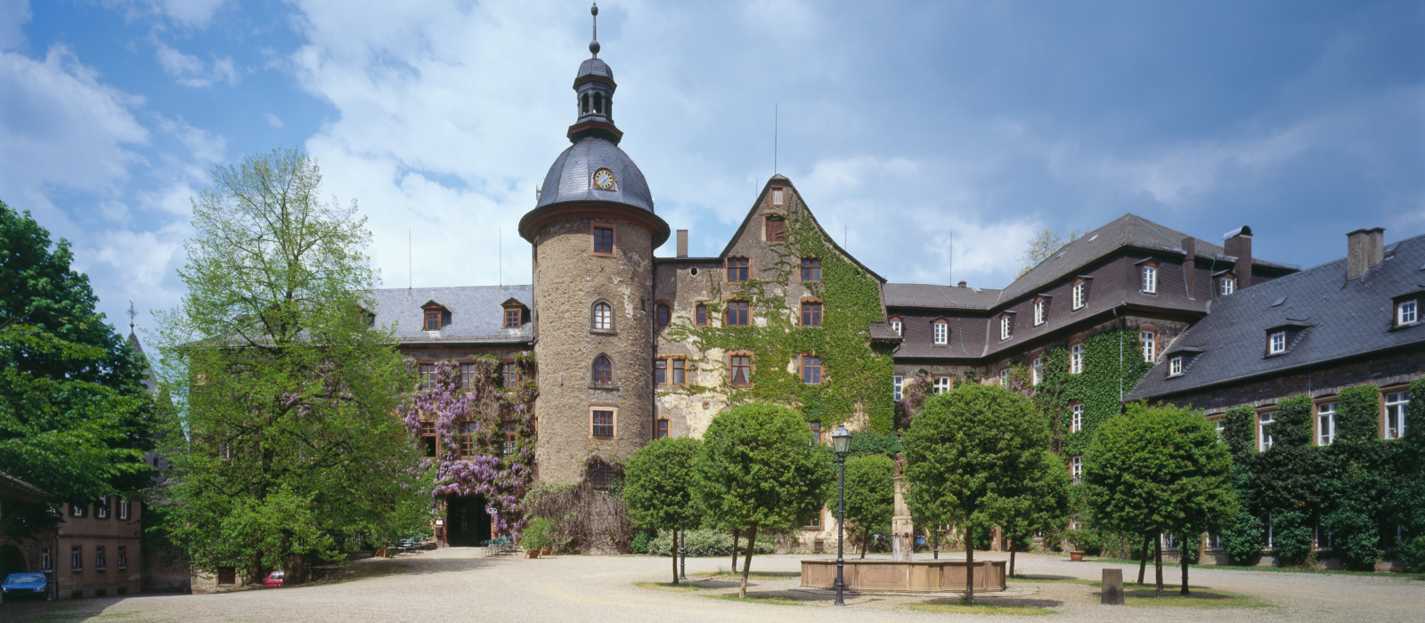 Ausansicht Schloss Laubach