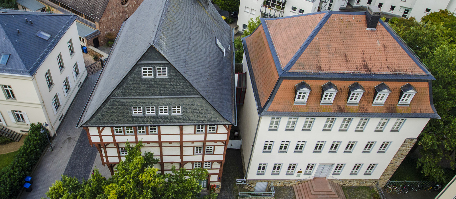 Luftbild Oberhessisches Museum