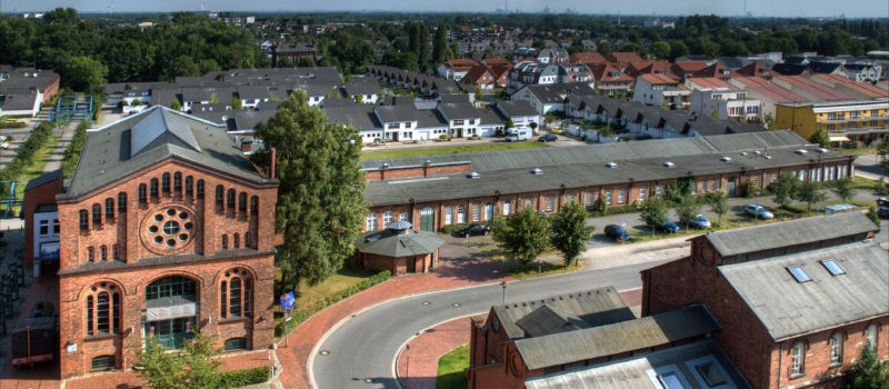 Turbinenhalle und Gelände, Nordwolle Delmenhorst Nordwestdeutsches Museum für IndustrieKultur