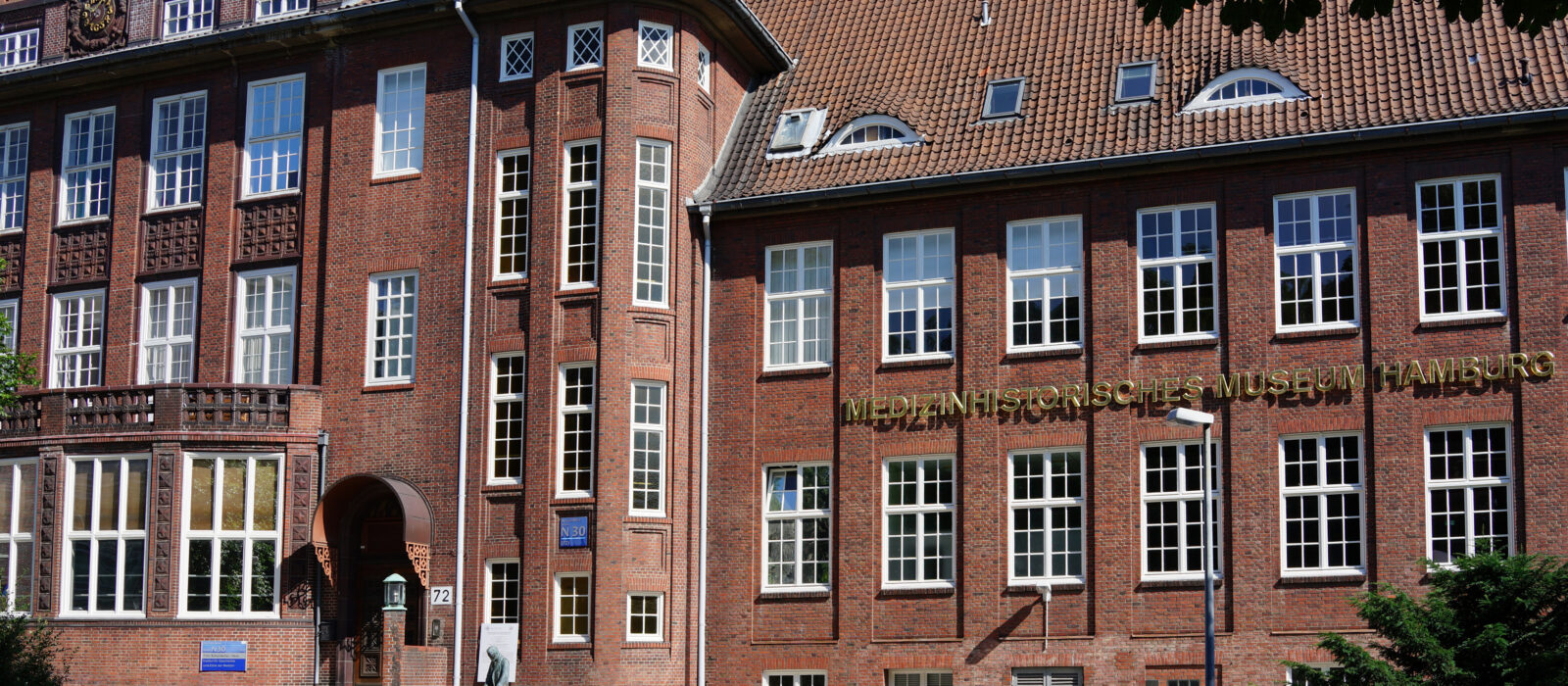 Museumsgebäude / Backsteinfassade / Fassade / Front
