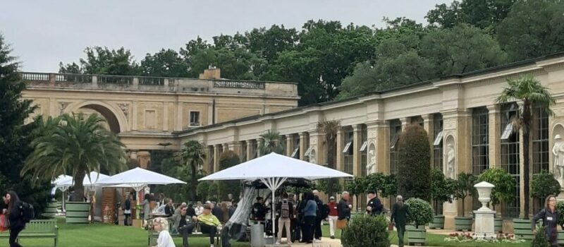 Die Orangerie des Schlossparks Sanssouci in Potsdam.