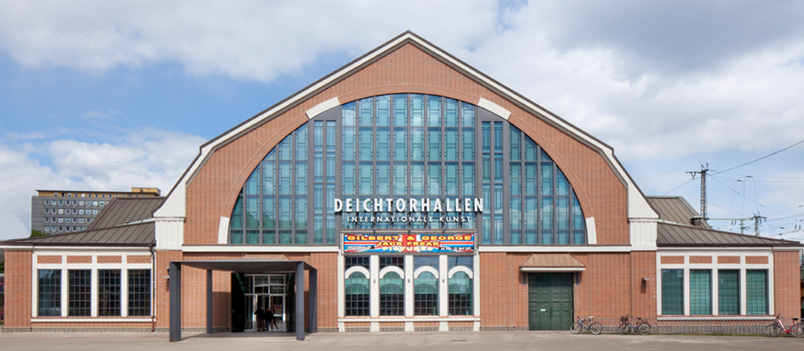 Museumsgebäude Deichtorhallen Hamburg / Fassade / Glasfassade