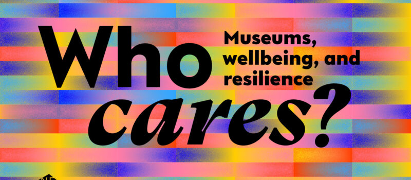 Who Cares? Tagung Nemo 2025 Tagungsbanner mit Aufschrift "Who cares?"