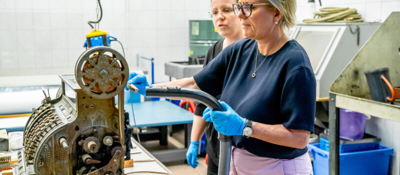 © Industriemuseum Chemnitz, Fotograf: Dirk Hanus Industriemuseum_Barbara_Klepsch_Depot_01936
