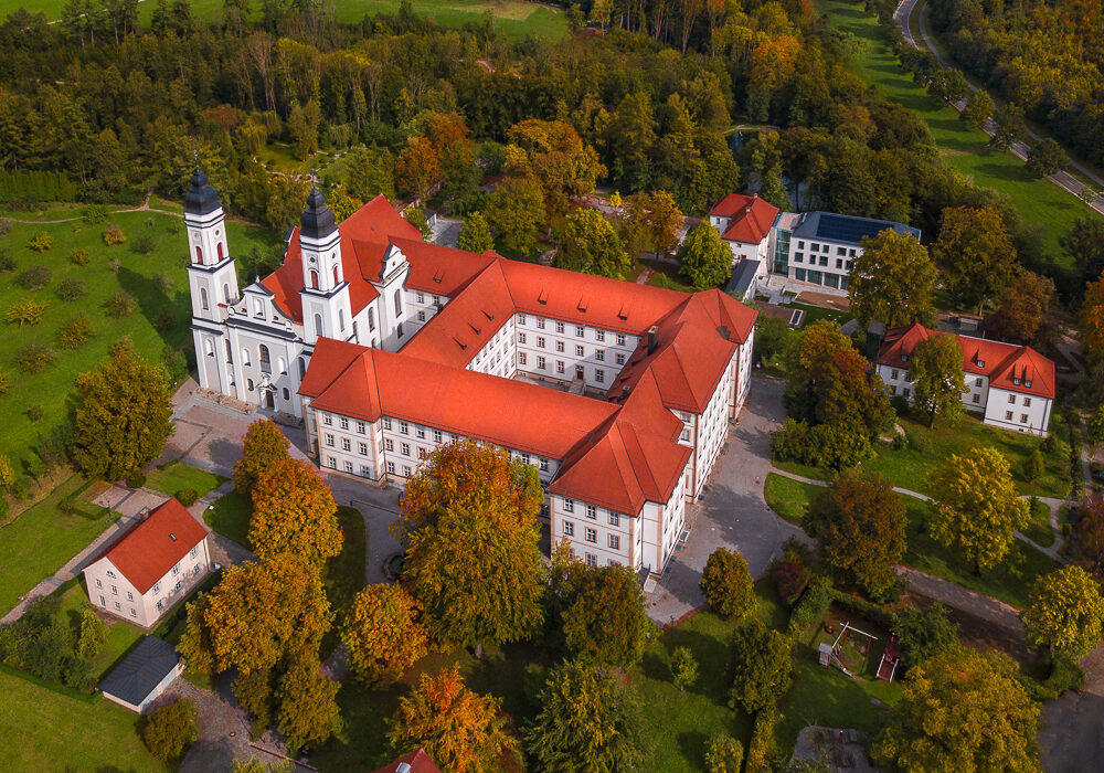 Luftbild Kloster Irsee